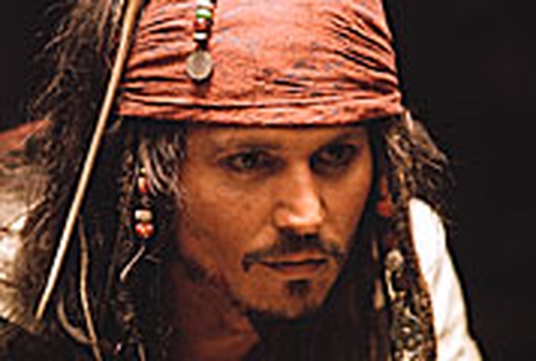 Johnny Depp in Pirates Of The Caribbean