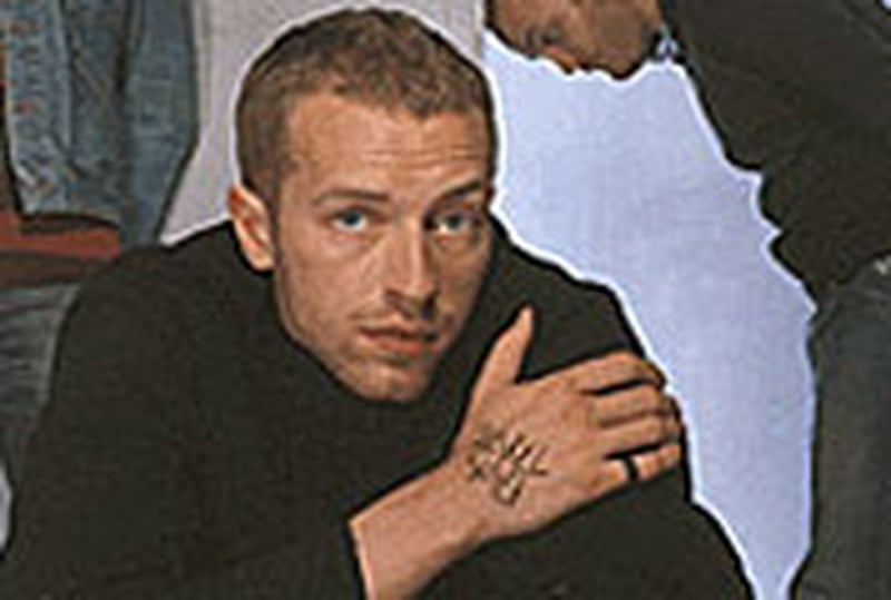 Martin - May duet with Ashcroft at Live 8 concert