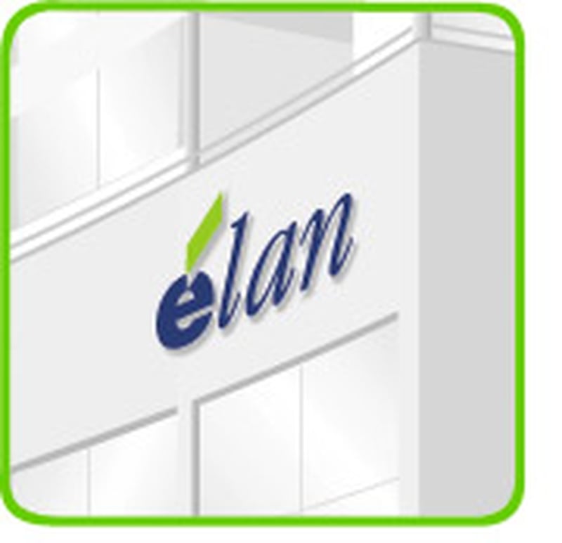 Elan - Share price up