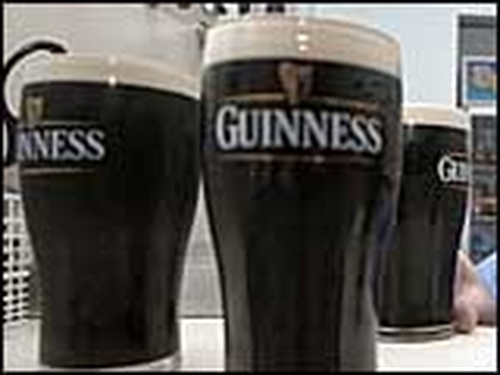 Guinness sales - Diageo sees 3% slump in Ireland