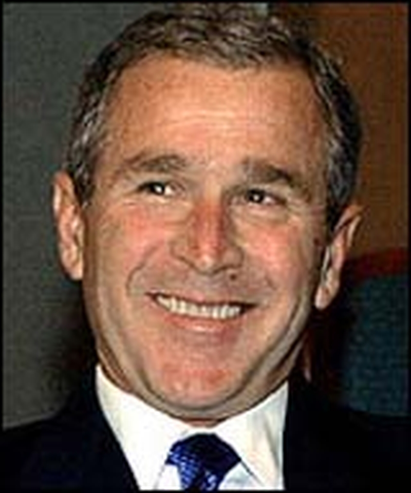 George W Bush - No smiles after US September job figures