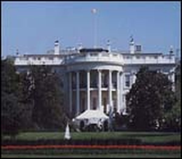 White House - US popular destination for Irish visitors -