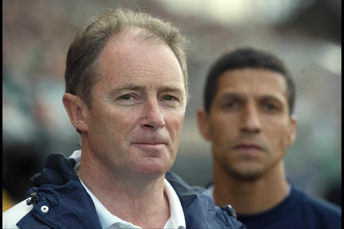Brian Kerr and Chris Hughton