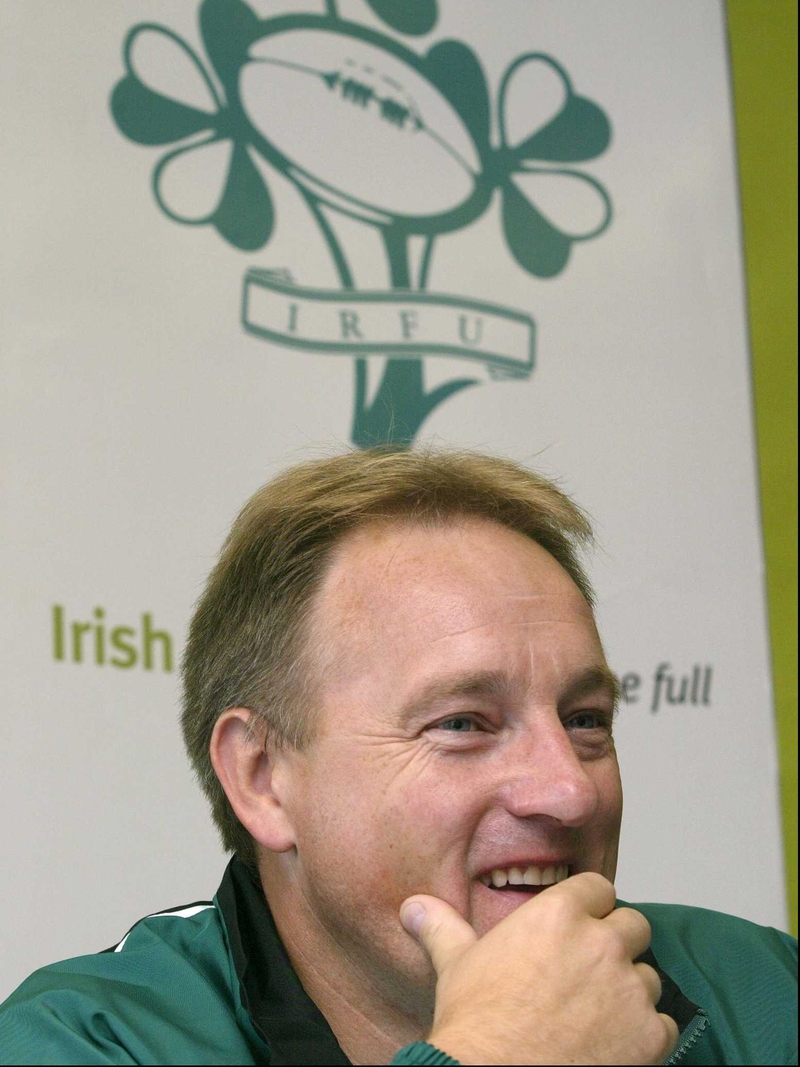 Ireland coach Eddie O'Sullivan