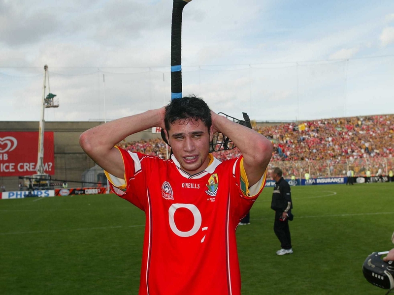Setanta Ó'hAilpín, back in his days with the Cork hurlers