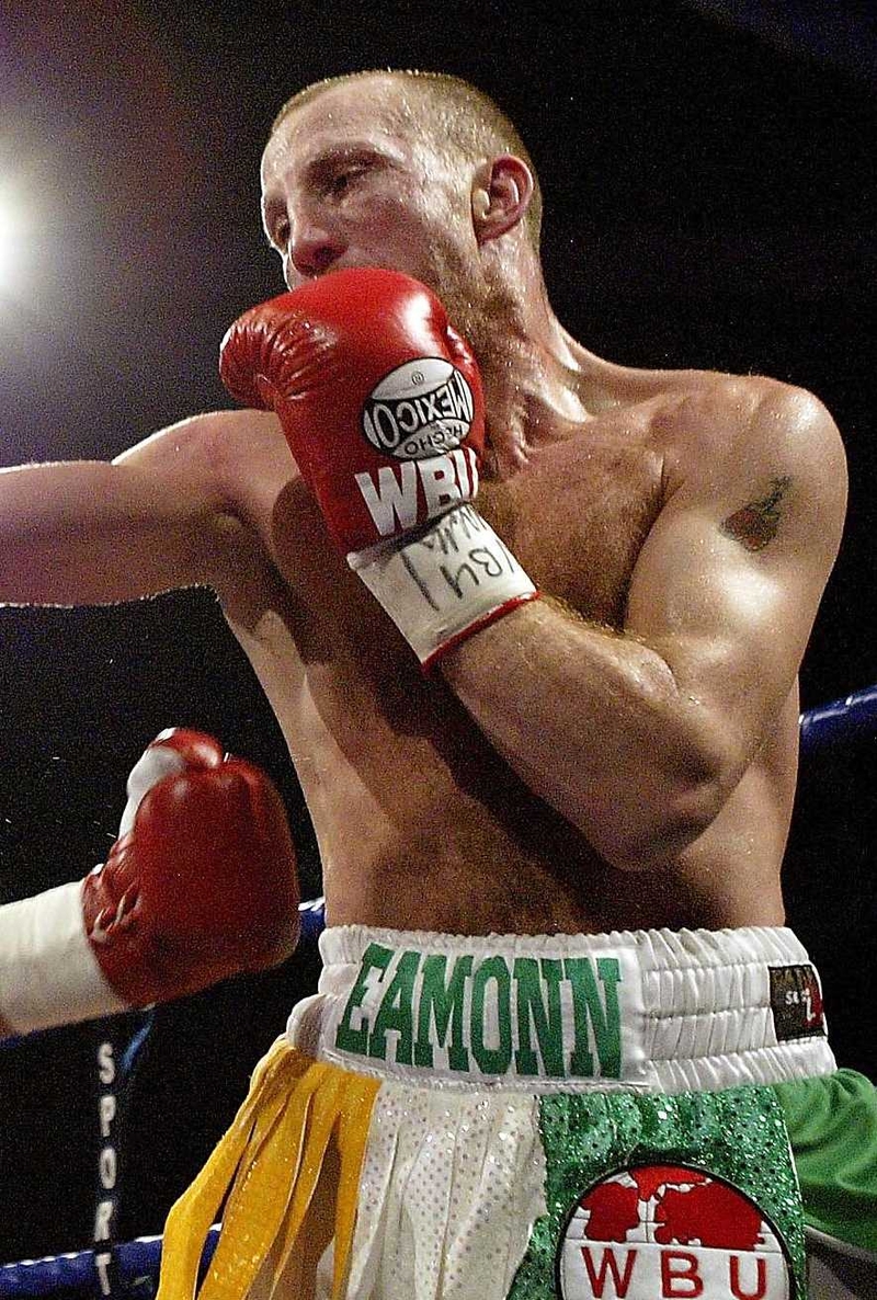 Eamonn Magee in action last year.