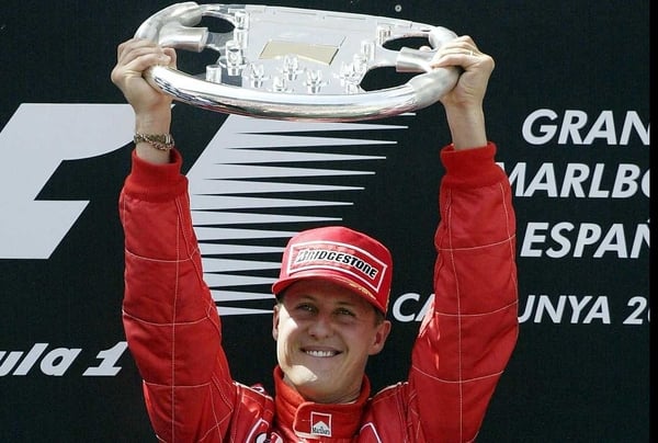 Michael Schumacher took pole today in qualifying for the Spanish GP.