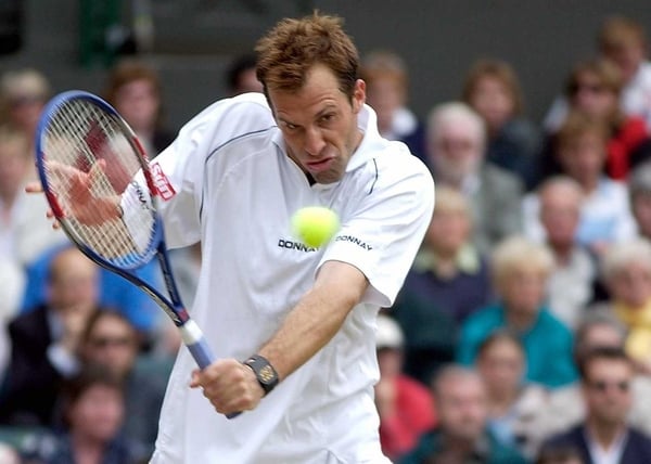 Greg Rusedski became the new British number one earlier this week