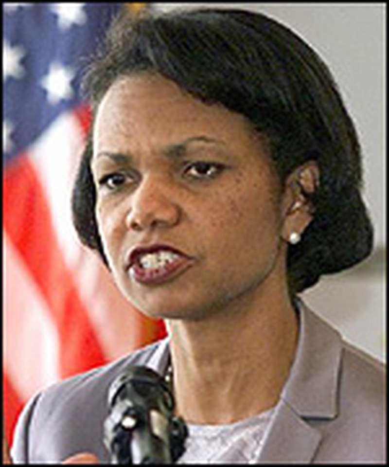 Condoleezza Rice  - Inquiry testimony