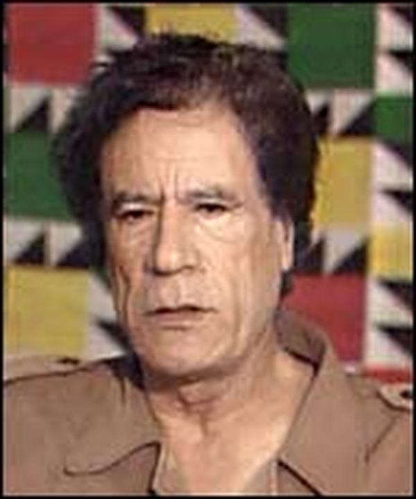 Muammar Gaddafi - Claims over CIA &amp; Mossad link