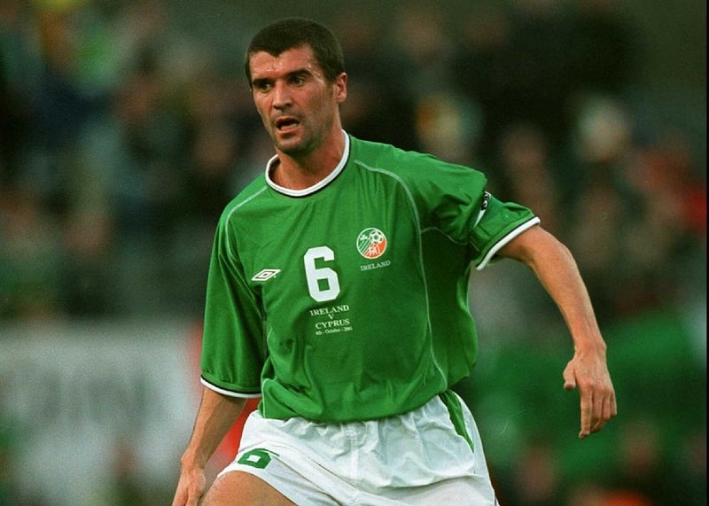 Roy Keane wins 59th cap for Ireland