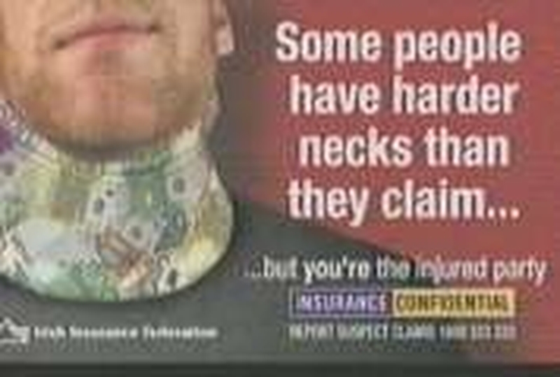 Insurance fraud - advertising campaign