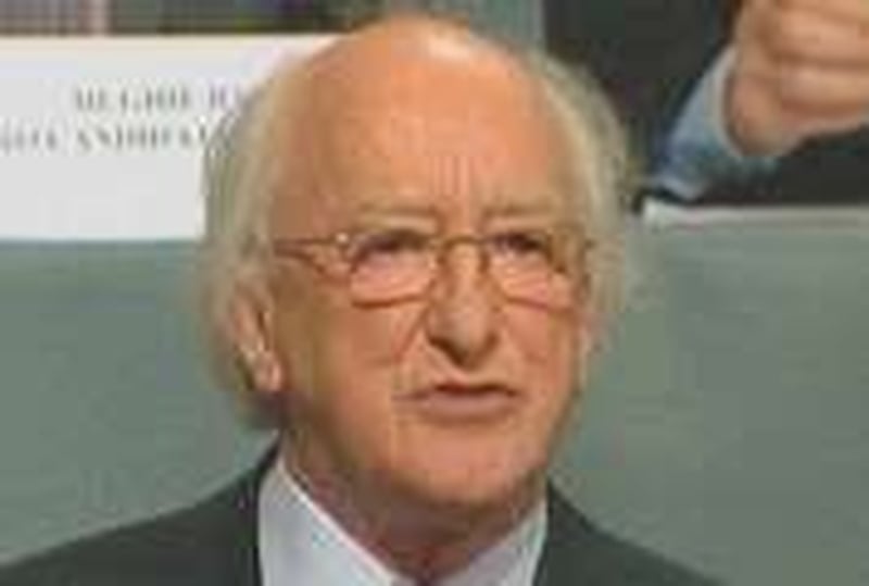 Michael D Higgins - Disputes leader's claim