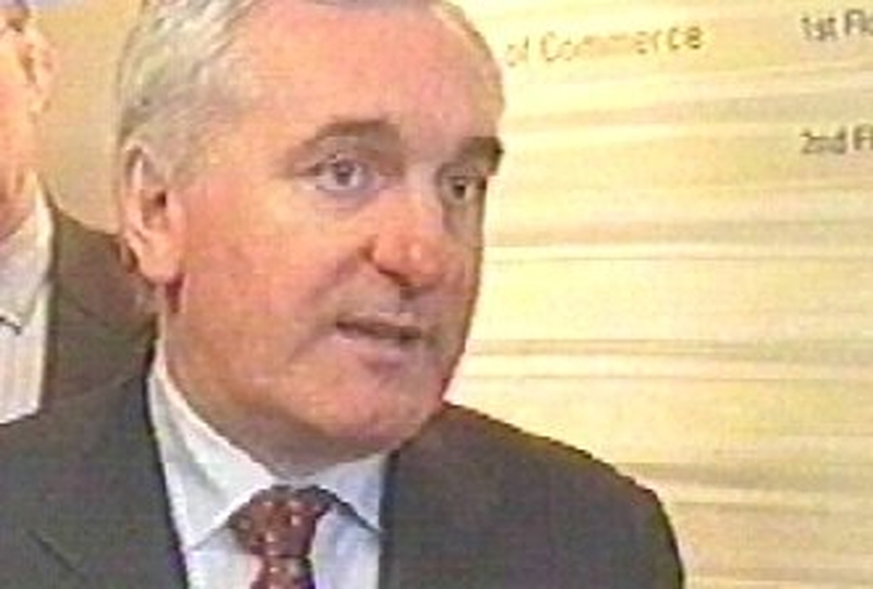 Bertie Ahern - Start of Chinese visit