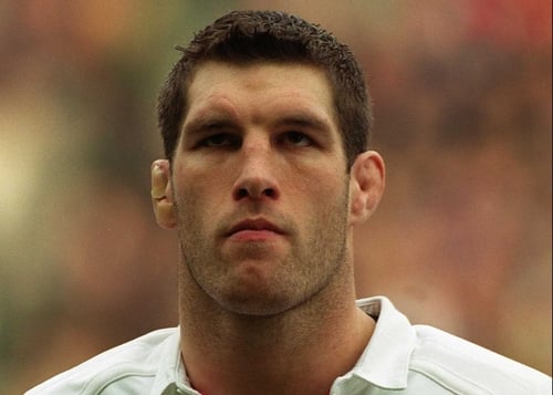 Simon Shaw's early sending off left England with little hope