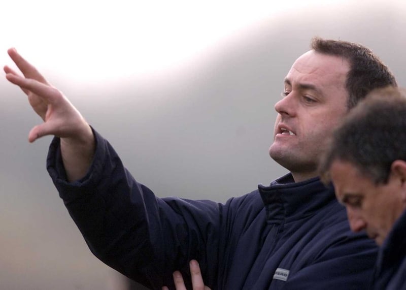 Longford Town manager Alan Mathews