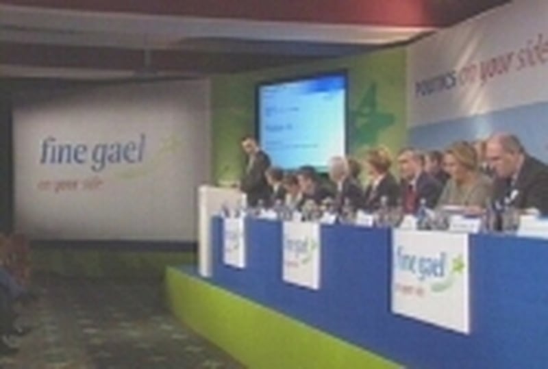Fine Gael Ard Fheis - Govt under attack