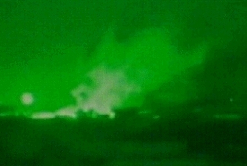 Fallujah last night - Heavy US attack resumed