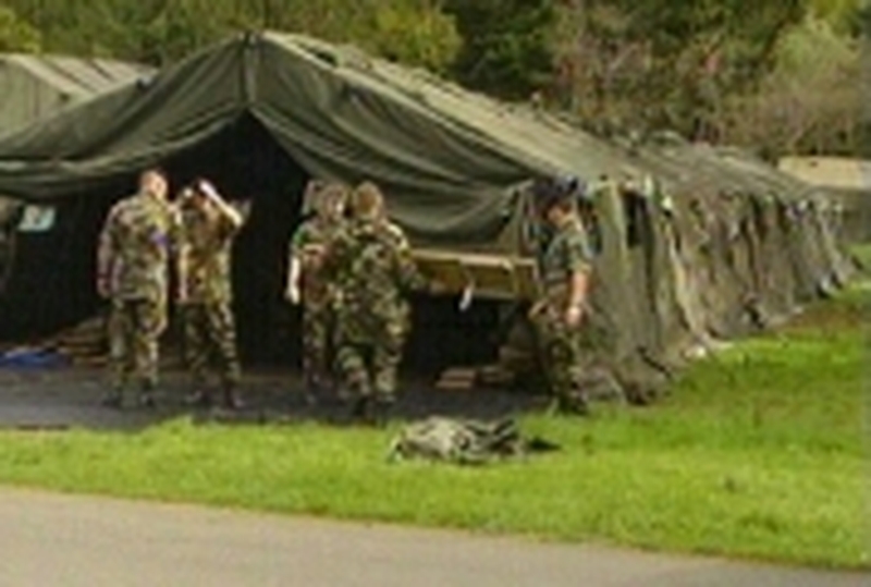 Phoenix Park - Army security preparations