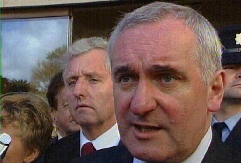 Bertie Ahern - Will not change his mind