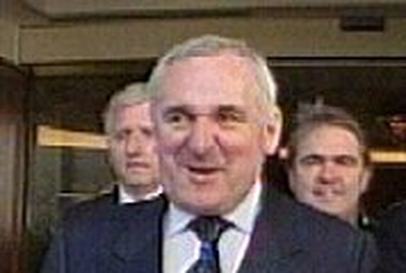 Bertie Ahern - G8 summit