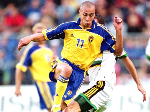 Henrik Larsson came out of international retirement to help Sweden qualify for the World Cup finals, where they have been drawn with England, Paraguay and Trinidad &amp; Tobago