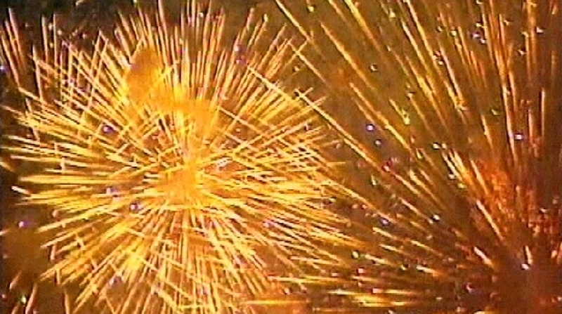 Across Austria, around a dozen people were wounded in firework-related mishaps