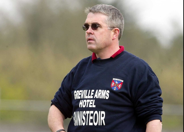 Temporary Carlow manager Luke Dempsey.
