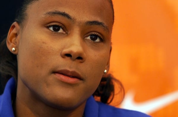 Marion Jones runs in Martinique on Saturday