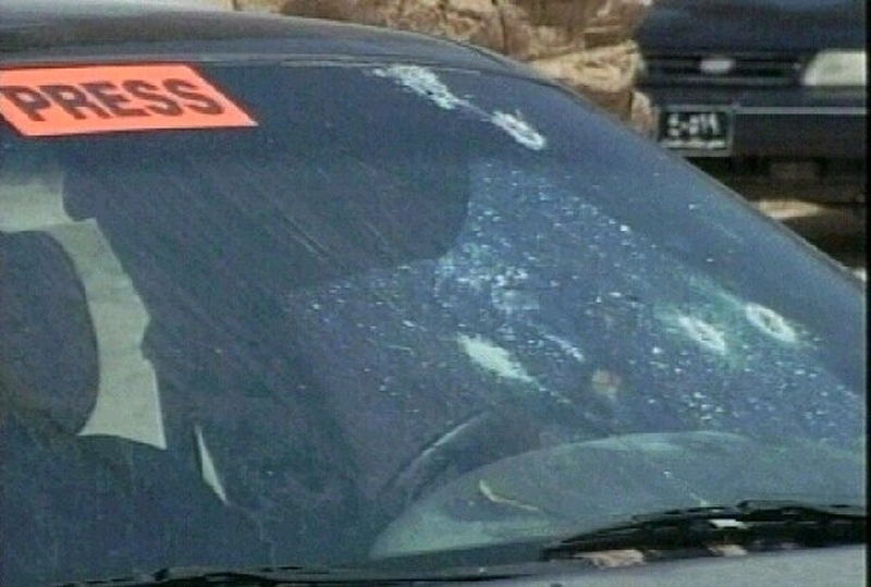 Latifiya shooting - Two journalists killed