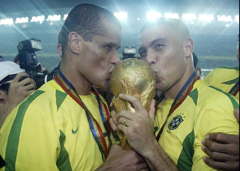 Rivaldo (left) and Ronaldo
