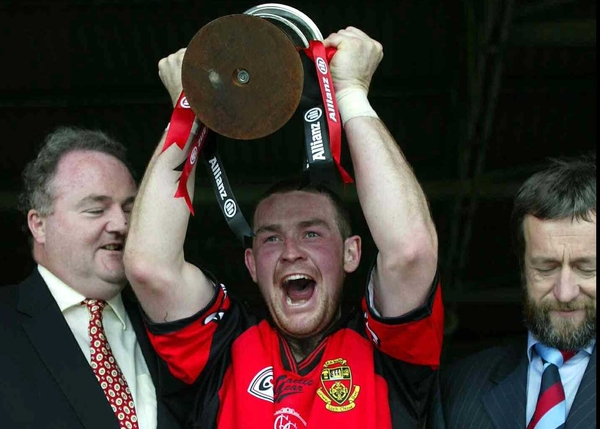 The presence of Simon Wilson caused unease among his team mates in Ballycran this afternoon