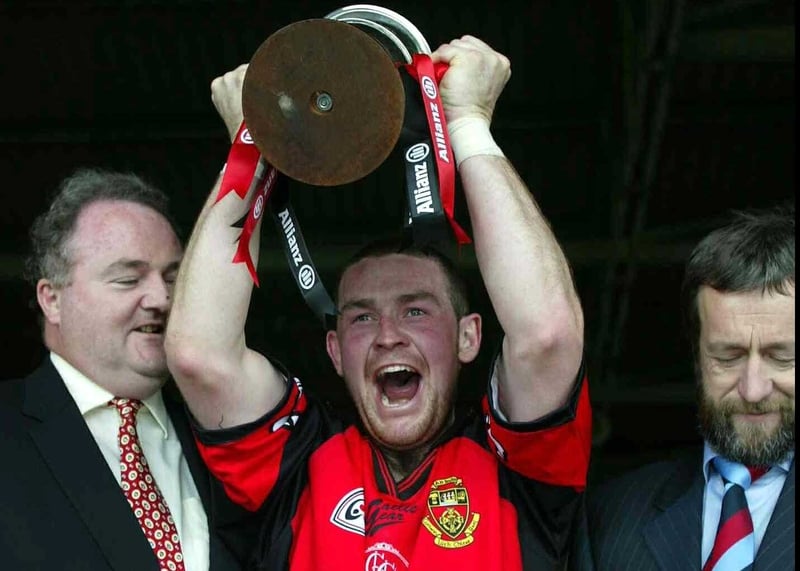 The presence of Simon Wilson caused unease among his team mates in Ballycran this afternoon