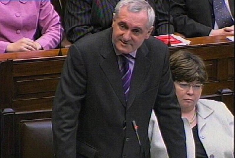 Bertie Ahern - €116 spent on P-PARS system