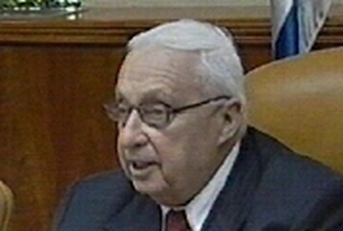 Ariel Sharon - Negotiations for unity government