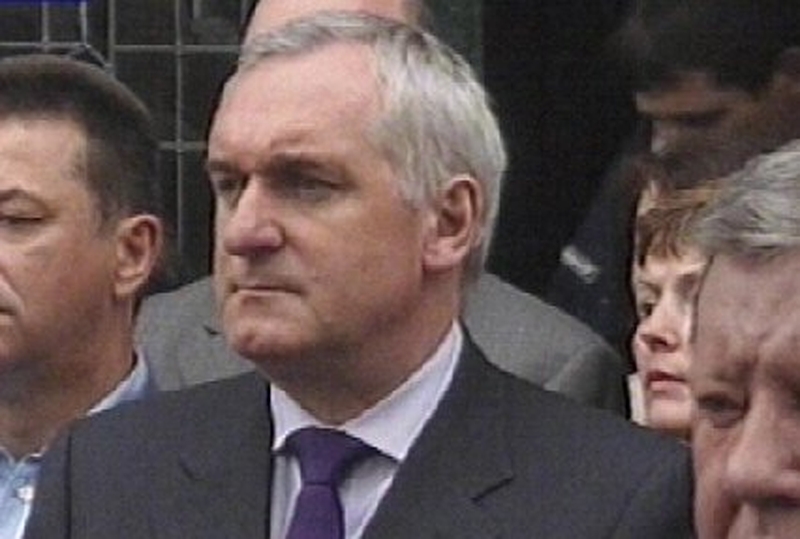 Taoiseach Bertie Ahern - Attending Holocaust memorial
