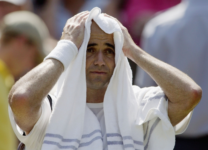 Crowd favourite Andre Agassi will be missed at this year's Wimbledon