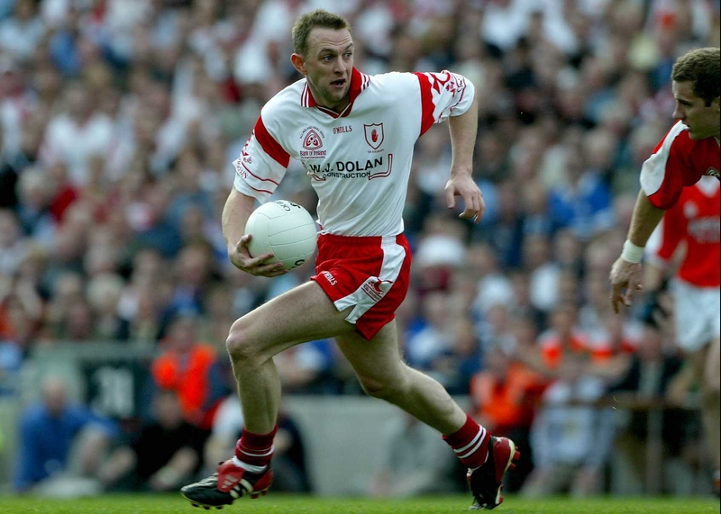 Tyrone midfielder Gerard Cavlan