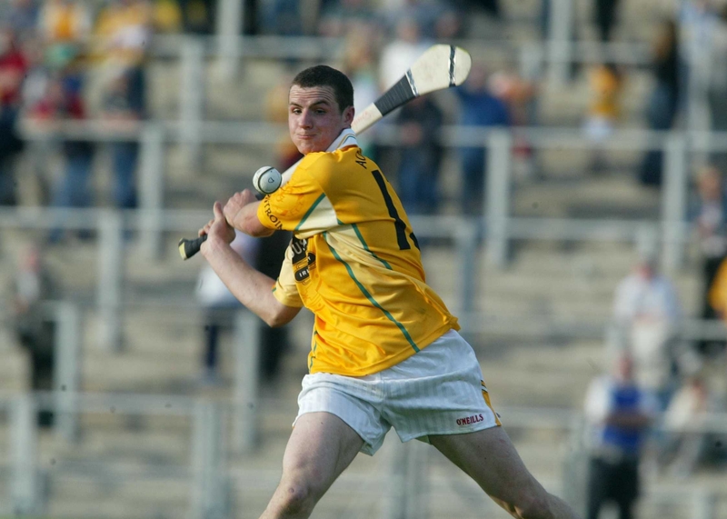 Liam Watson, one of Antrim's star performers, has handed the Saffrons a timely fitness boost
