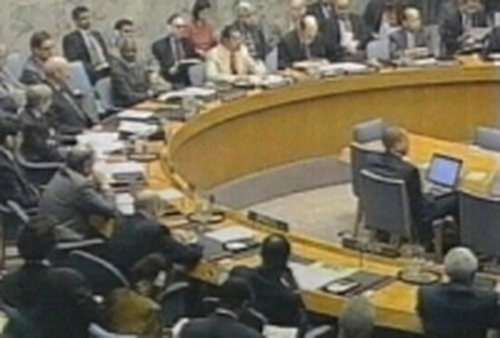 UNSC - Backs Iraqi resolution