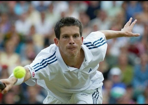 Tim Henman was beaten in six grand slam semi-finals