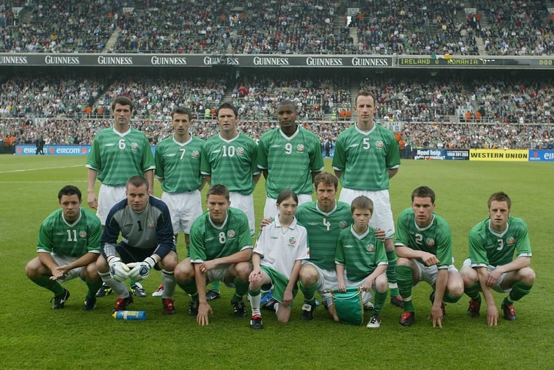 The Ireland soccer team are down the 24th in the FIFA world rankings