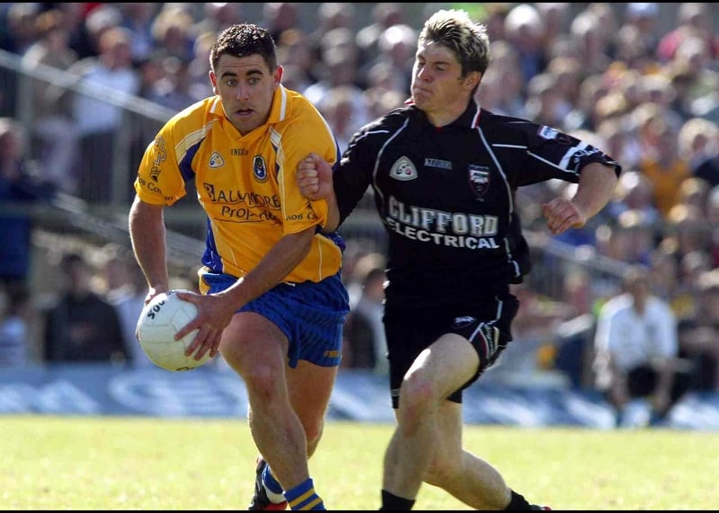 Roscommon beat Sligo today despite having lost star forward Frankie Dolan (left)