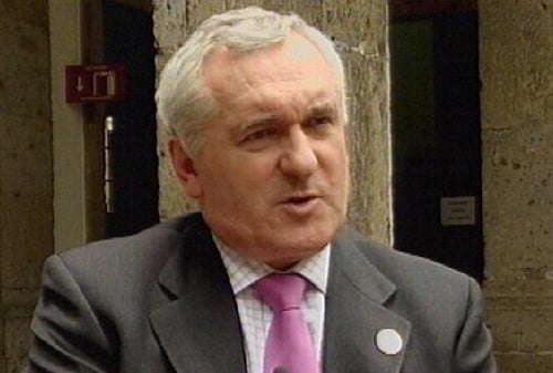 Bertie Ahern - Chaired negotiations