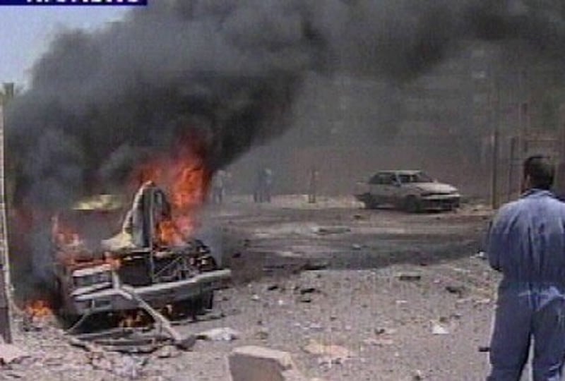 Iraq - Wave of car bombs in capital