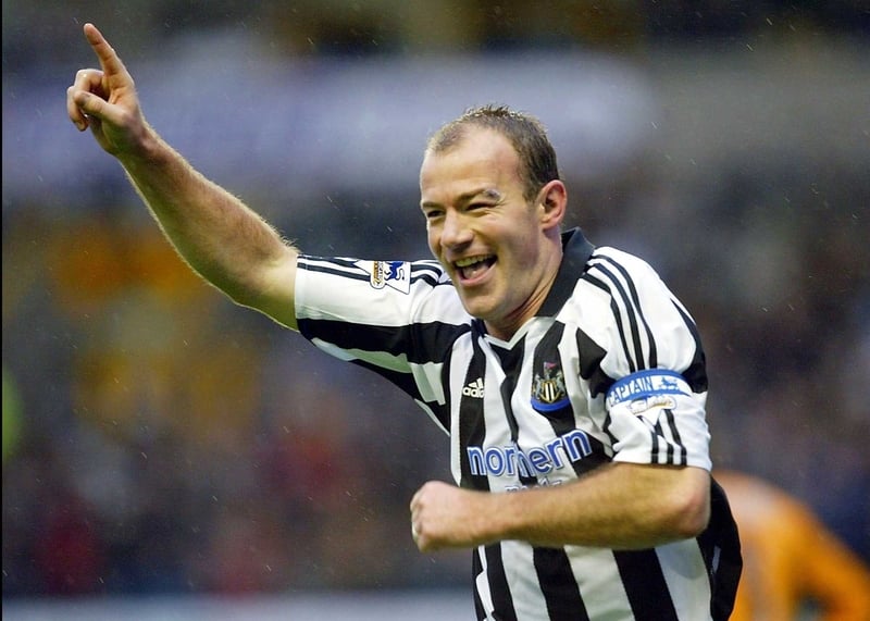 Newcastle striker Alan Shearer
