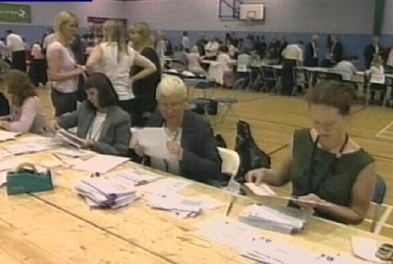 UK count centres - Labour losses