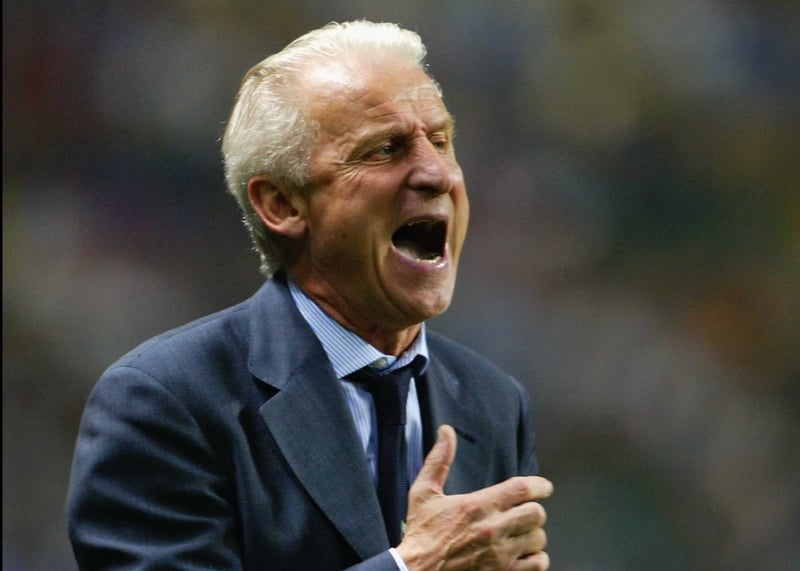 Giovanni Trapattoni tonight named his starting line-up for tomorrow's game against Denmark