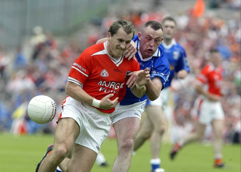 Paddy McKeever was on the scoresheet for Armagh today