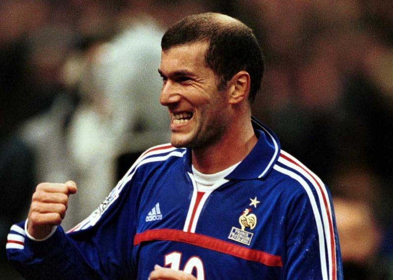 Zinedine Zidane was in inspired form against Brazil on Saturday night